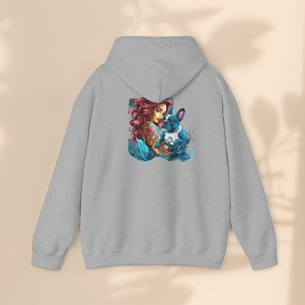 Heavy Blend™ Hooded Sweatshirt - Frenchie Tatoo