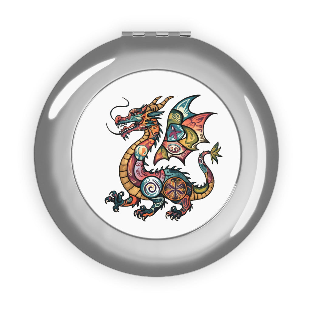 Compact Travel Mirror - Dragon Crest
