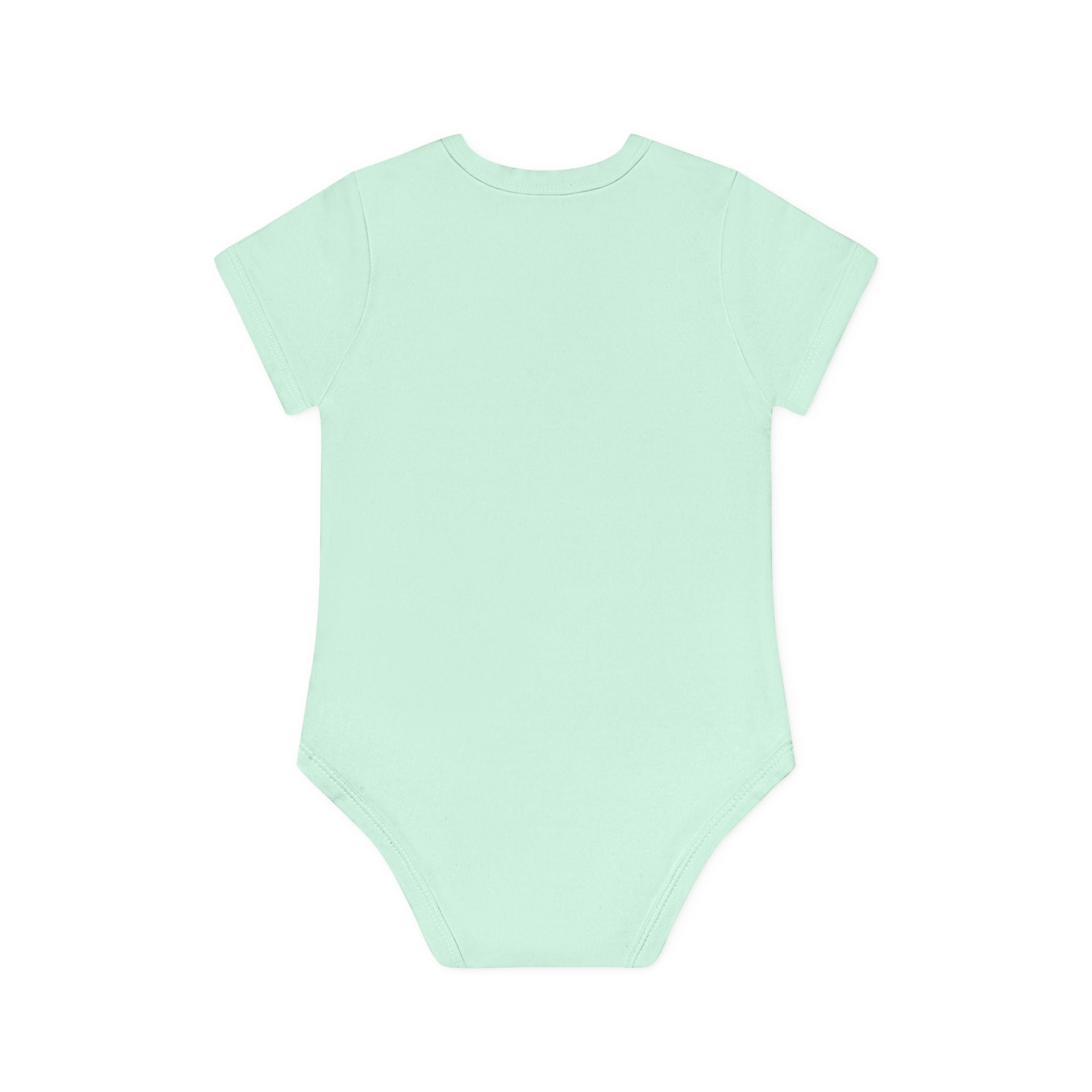 Baby Organic Short Sleeve Bodysuit - Love You To The Moon and Back