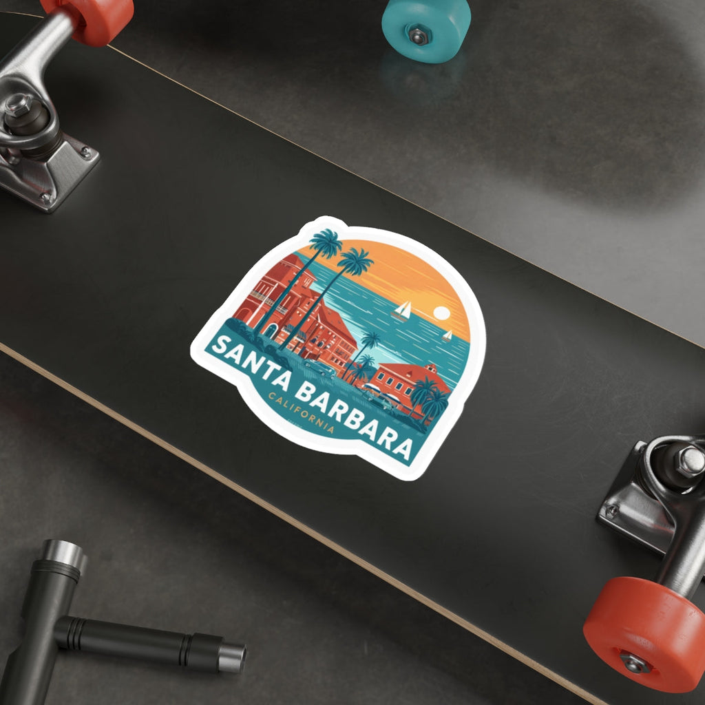 Die-Cut Stickers - Santa Barbara California