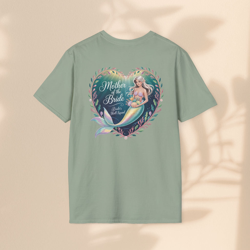 Mother of the Bride Mermaid Unisex Softstyle T-Shirt