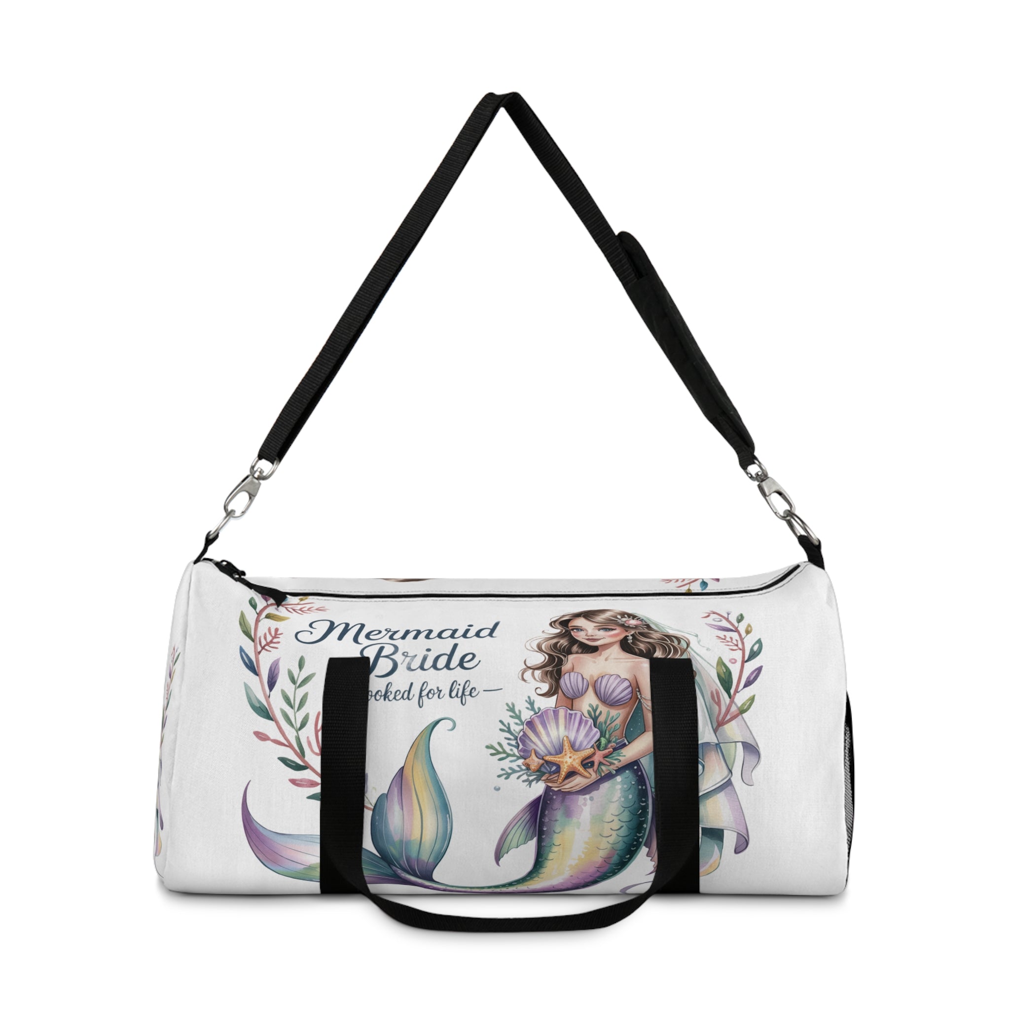 Mermaid Bride Duffel Bag – Bachelorette Party & Bride-to-Be Gift