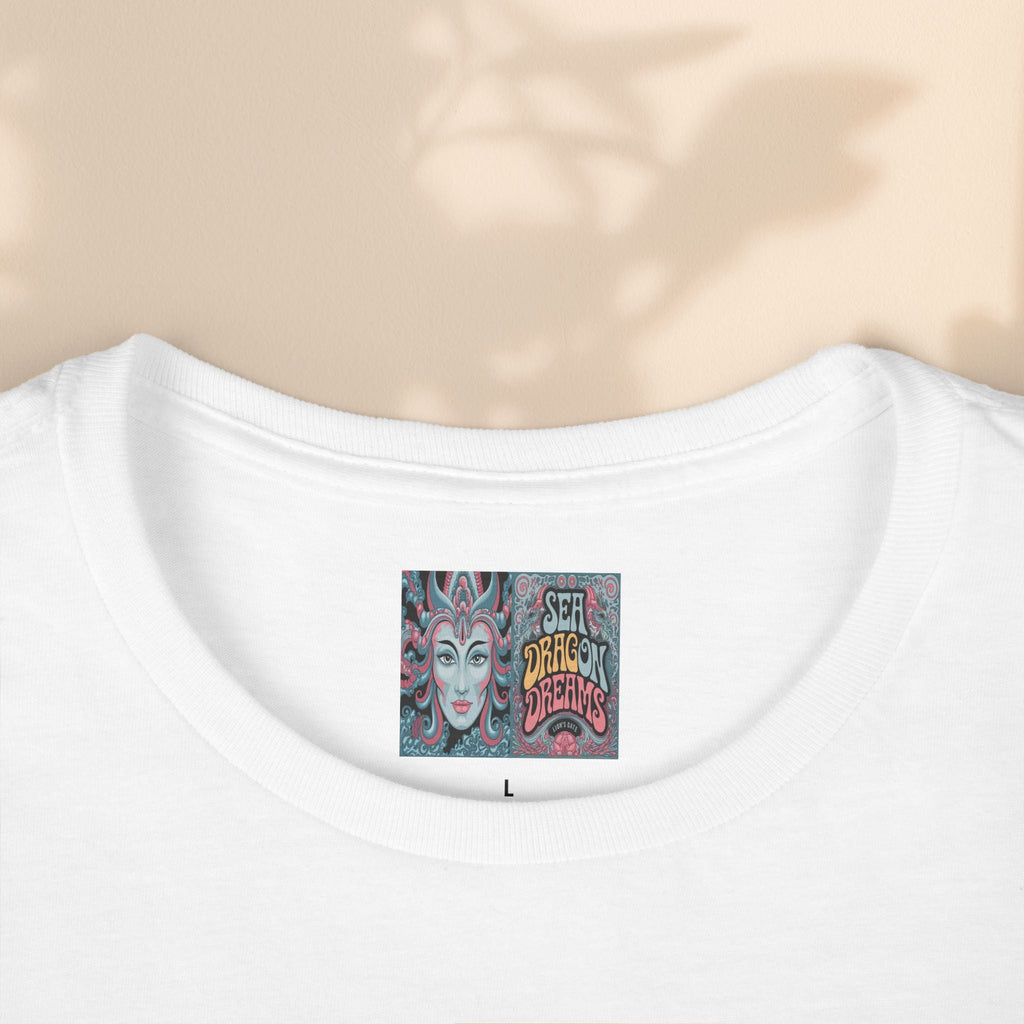 Bride of the Sea Women's Softstyle Tee - Mermaid Gift, Beachwear, Bachelorette Party, Wedding Attire, Nautical Fashion