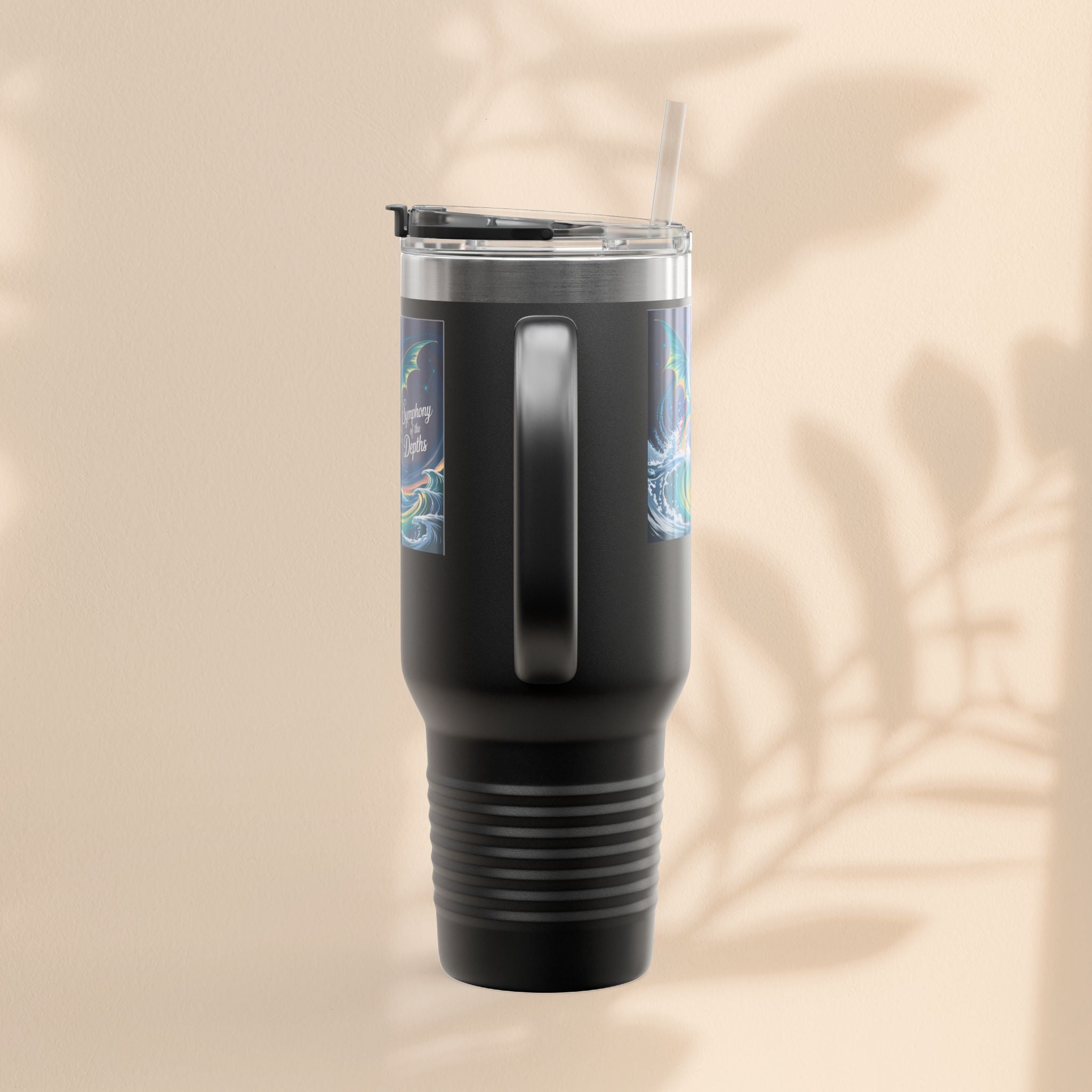 Dragon Symphony of the Depths Insulated Travel Mug, 40oz