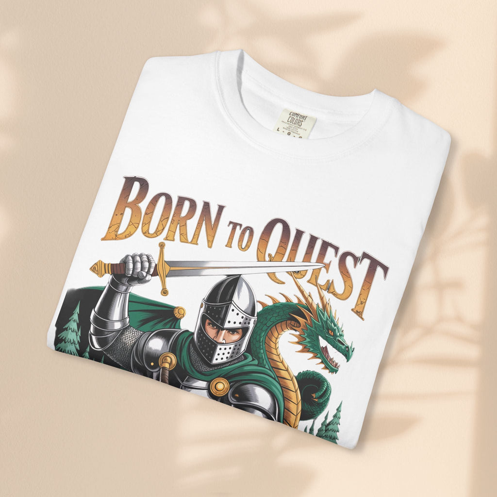 Born To Quest-Themed Unisex T-shirt, Adventure Shirt, Gamer Apparel, RPG Clothing, Fantasy Graphic Tee, Perfect Gift for Quest Lovers