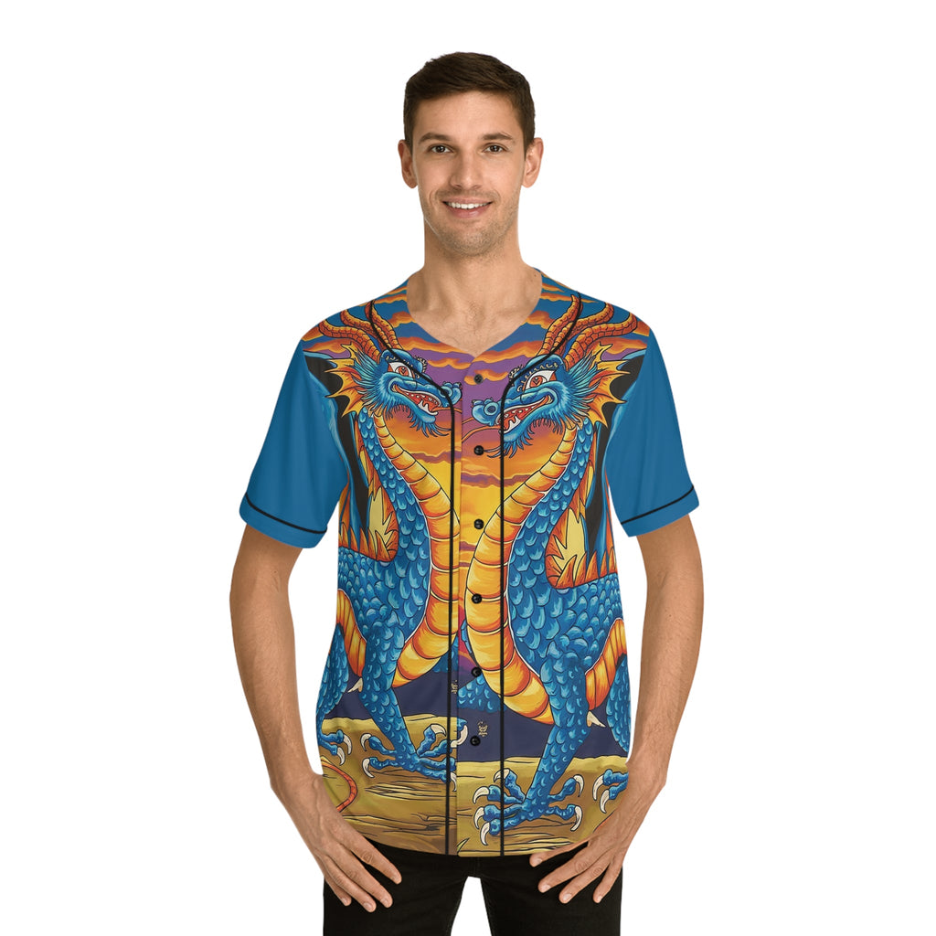 Men's Baseball Jersey - Mexican Dragon Vision
