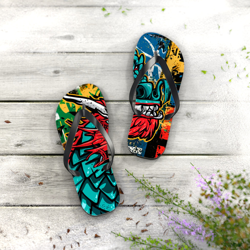 Street Dragon Flip Flops – Urban Dragon Beach Sandals