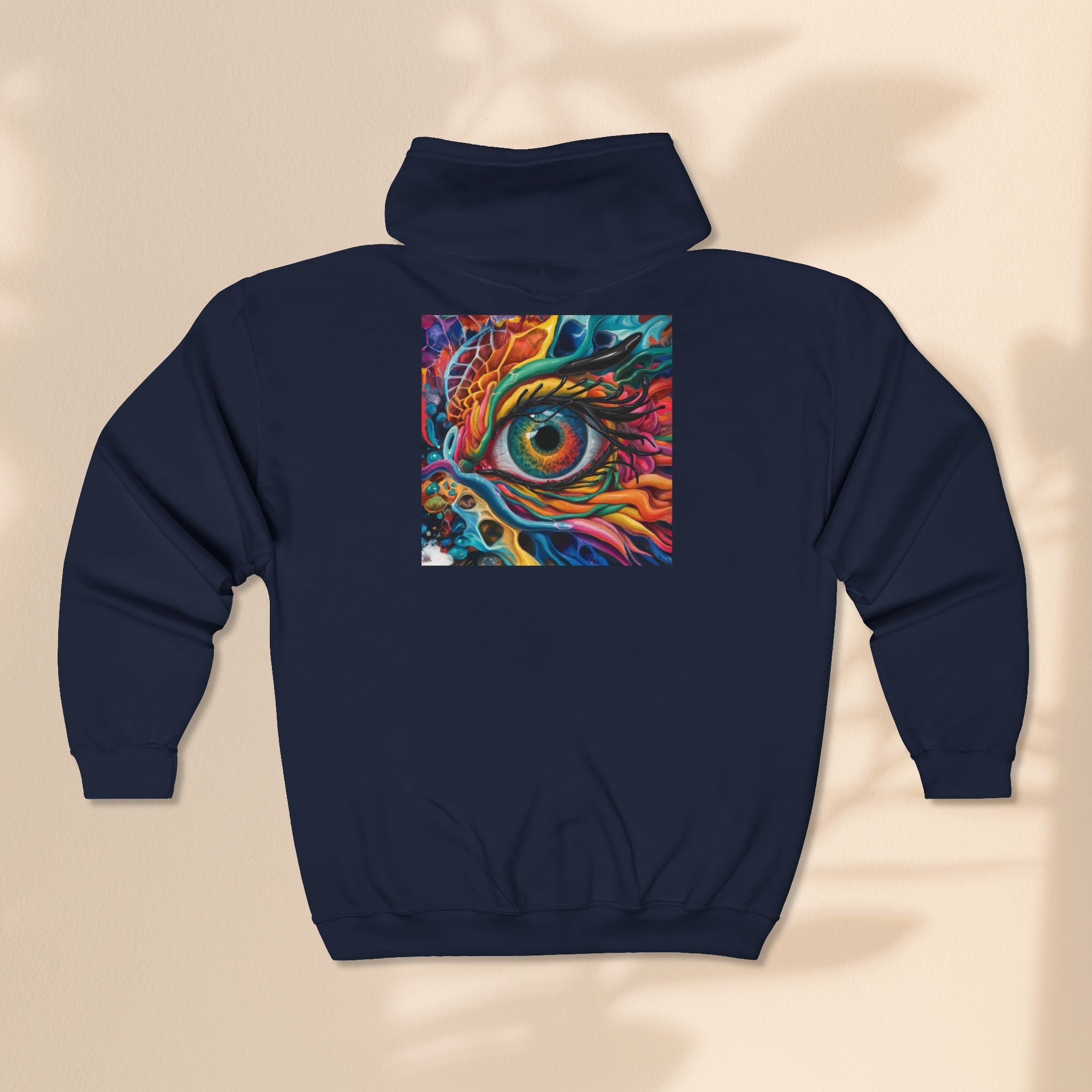 Dragon Eye - Unisex Heavy Blend™ Full Zip Hooded Sweatshirt
