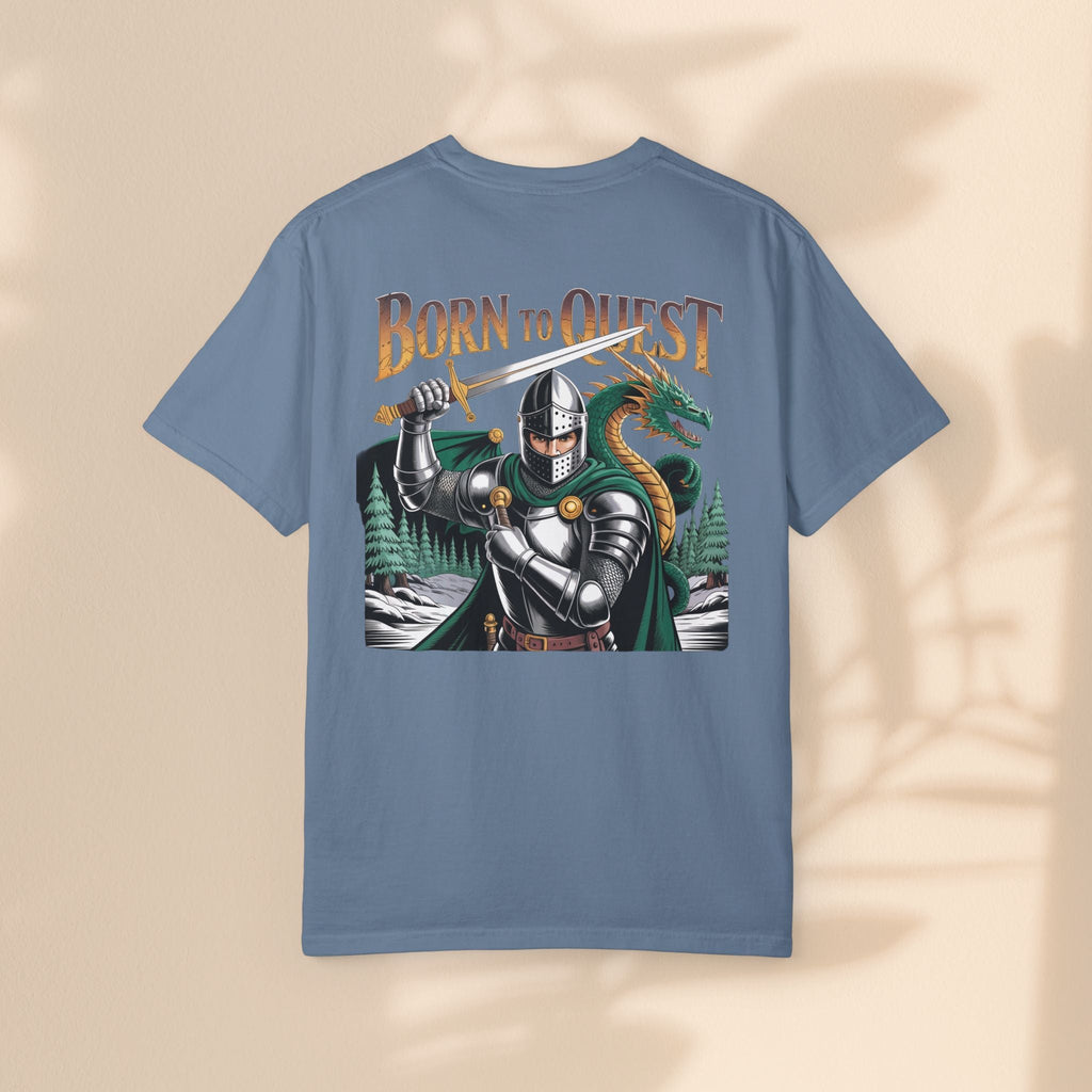 Born To Quest-Themed Unisex T-shirt, Adventure Shirt, Gamer Apparel, RPG Clothing, Fantasy Graphic Tee, Perfect Gift for Quest Lovers