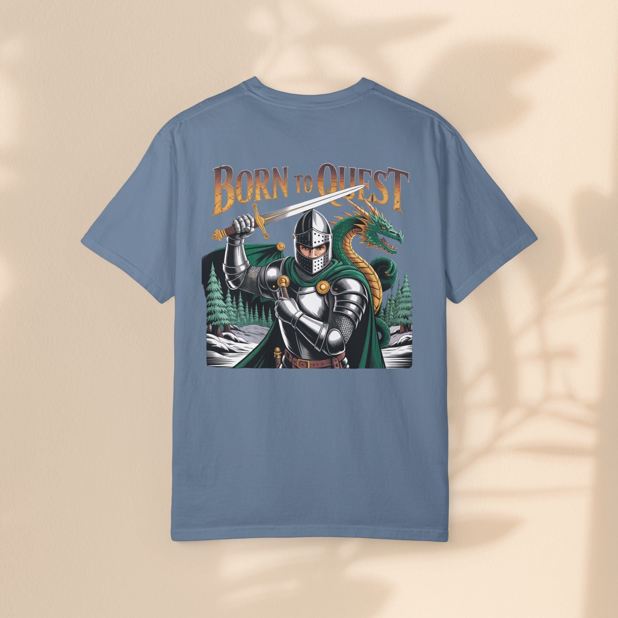 Born To Quest-Themed Unisex T-shirt, Adventure Shirt, Gamer Apparel, RPG Clothing, Fantasy Graphic Tee, Perfect Gift for Quest Lovers