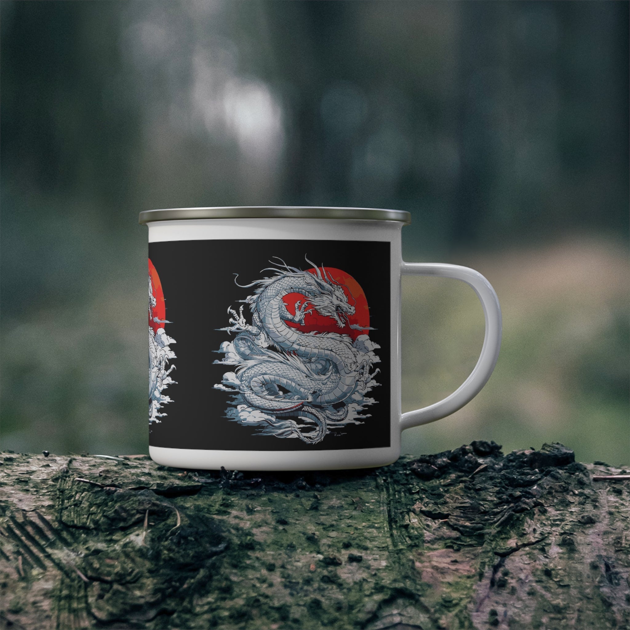 Enamel Camping Mug - Emperor Dragon