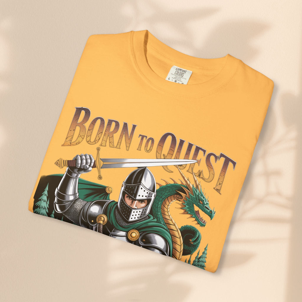 Born To Quest-Themed Unisex T-shirt, Adventure Shirt, Gamer Apparel, RPG Clothing, Fantasy Graphic Tee, Perfect Gift for Quest Lovers