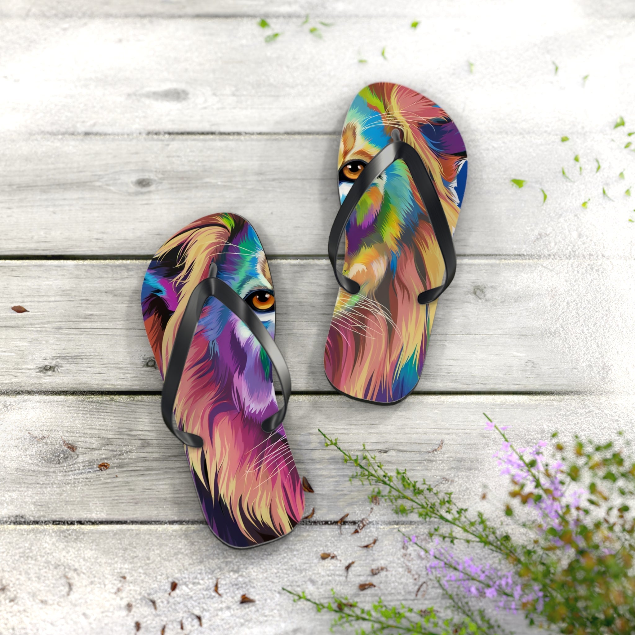 LION Flip Flops