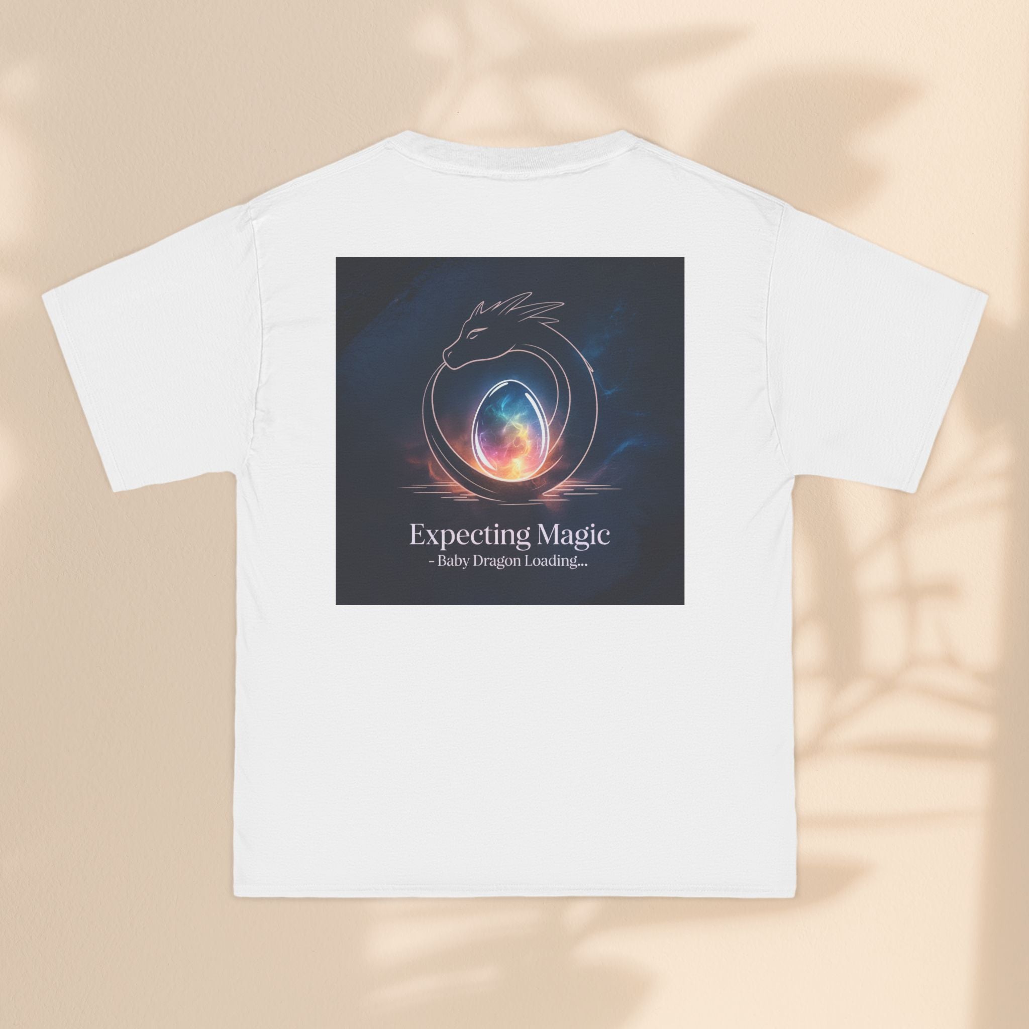 Expecting Magic Dragon T-Shirt | Cute Maternity Tee | Baby Announcement Gift
