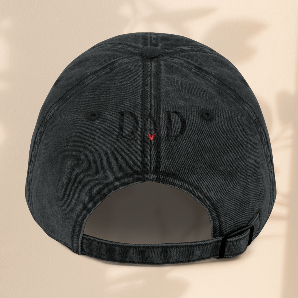 Best Dad Ever Vintage Cap (Embroidery)