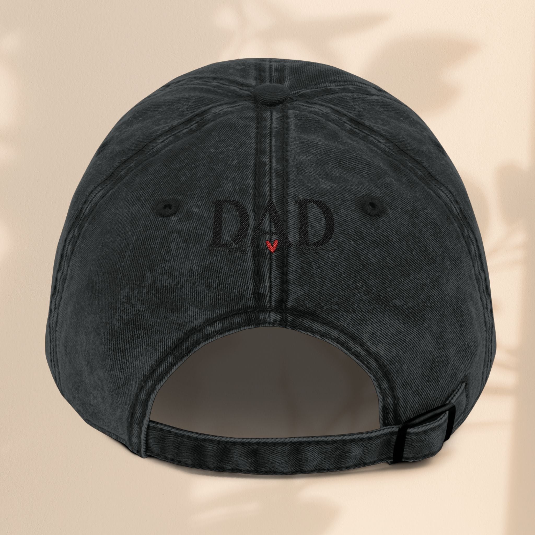 Best Dad Ever Vintage Cap (Embroidery)