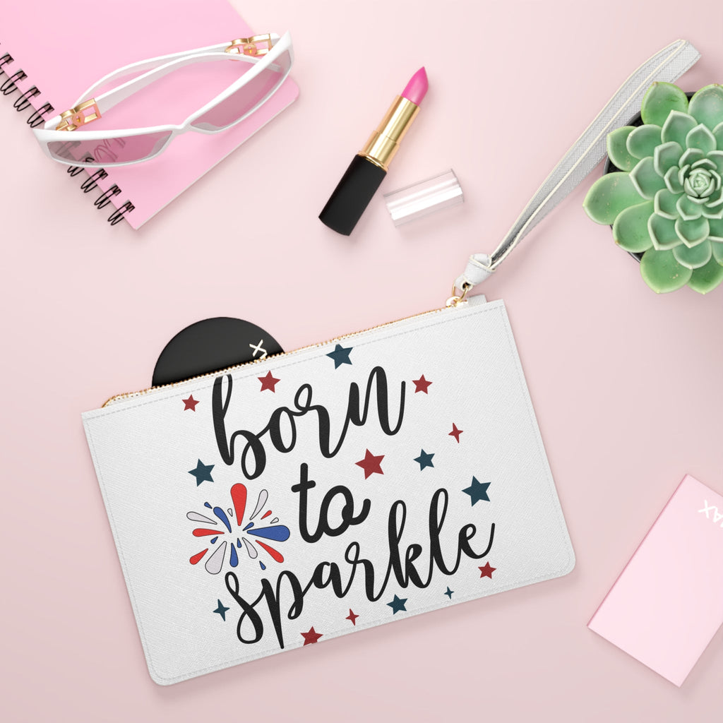 Born to Sparkle Clutch Bag - Festive Accessory for Celebrations
