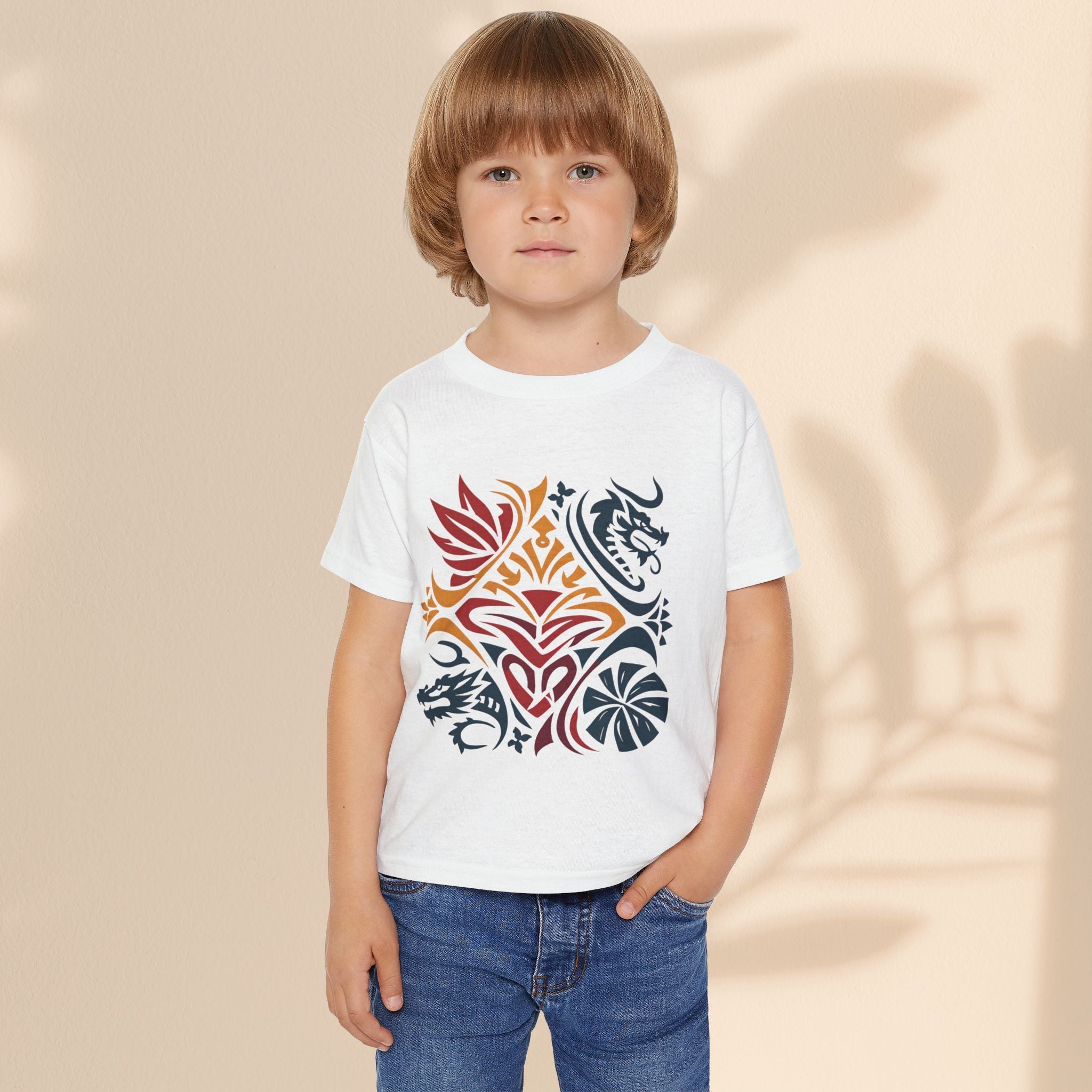 Dragon Crest Tee - Heavy Cotton™ Toddler T-shirt