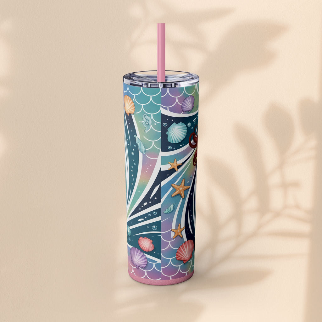 Mermaid Mother of the Bride Tumbler, 20oz Personalized Skinny Tumbler for Weddings, Bridal Party Favor, Nautical Gift Idea, [...]