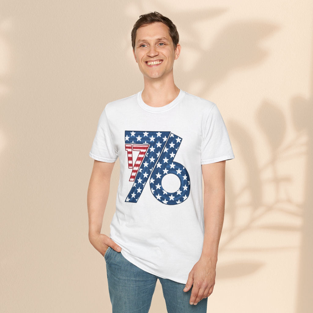 Patriotic 76 Unisex Softstyle T-Shirt
