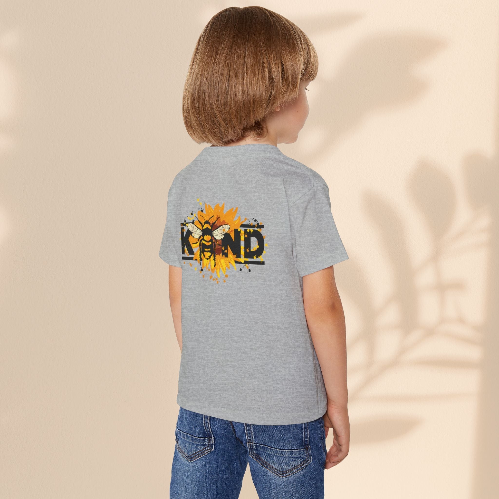 Heavy Cotton™ Toddler T-Shirt – Bee Kind | Sea Dragon Dreams