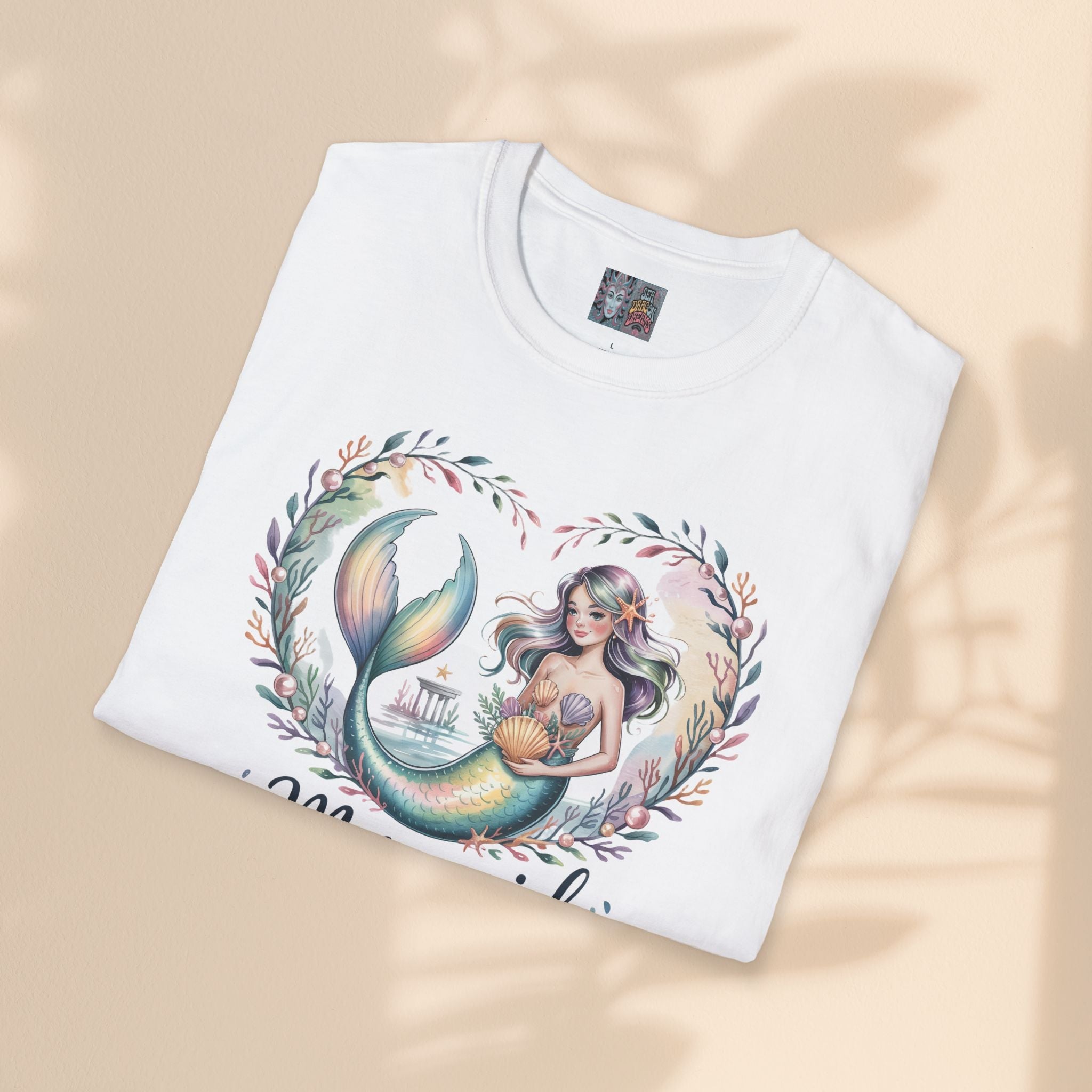 Maid of Honor Mermaid T-Shirt, Ocean Lover Tee, Beach Party Outfit, Gift for Sea Enthusiasts, Mermaid wedding tee