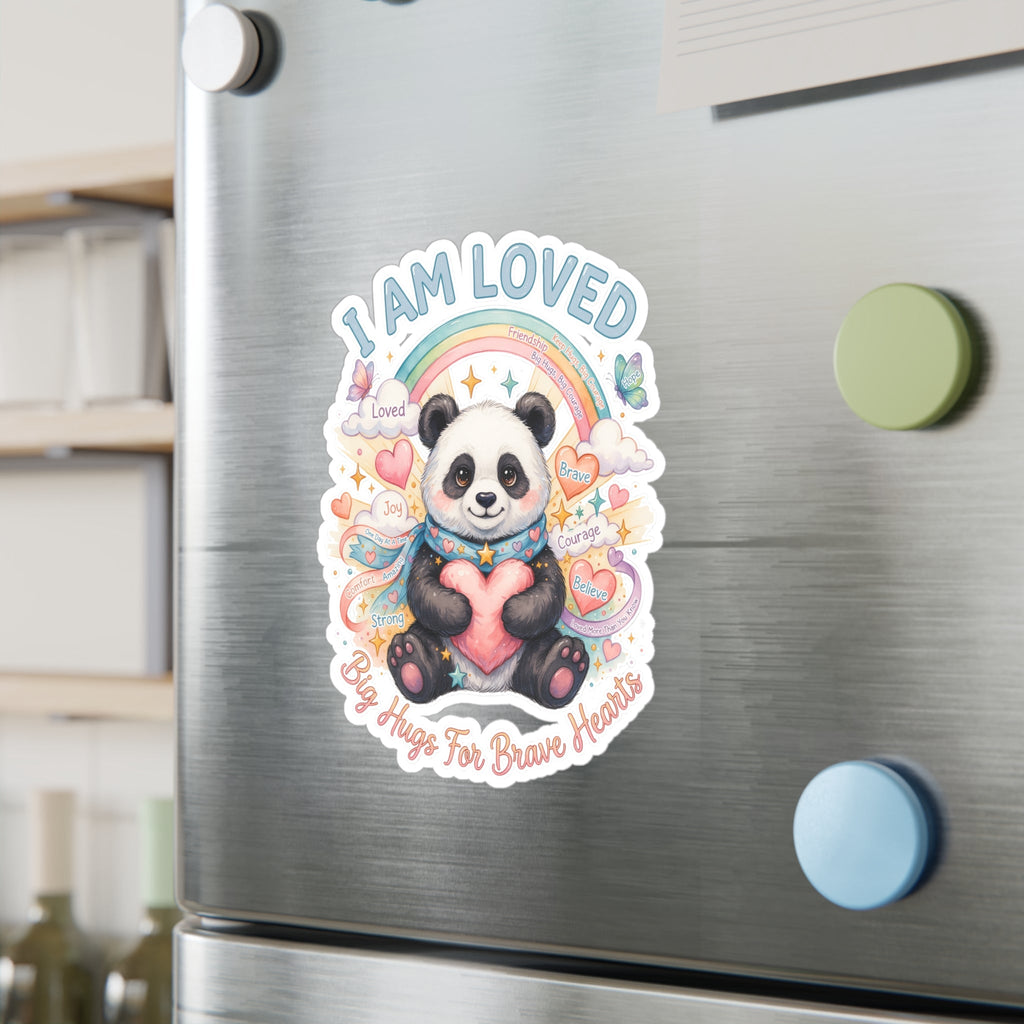I Am Loved Panda Sticker | Brave Buddies™