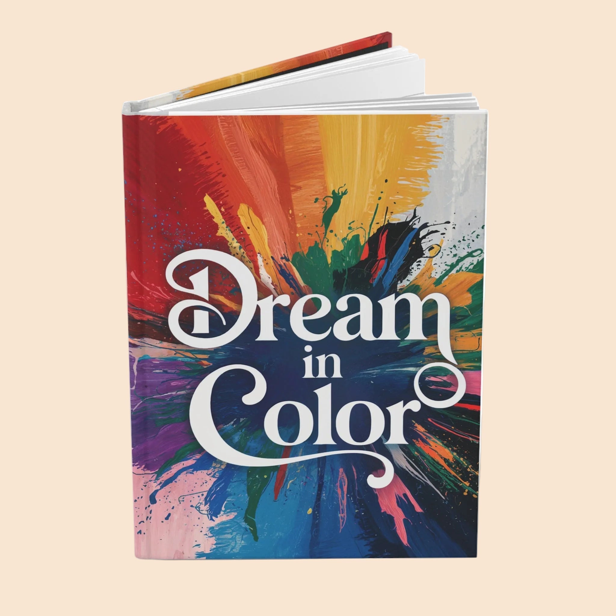 Colorful Dream Hardcover Journal - Inspire Your Creativity
