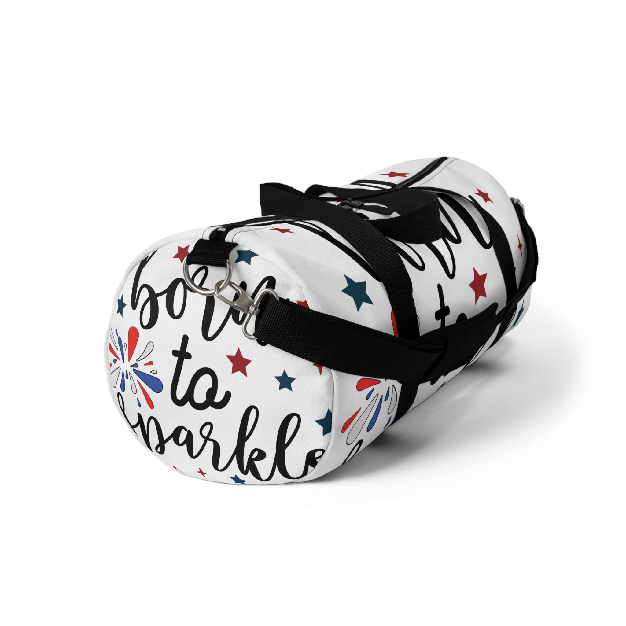 Born to Sparkle Duffel Bag – Stylish Gym and Travel Bag