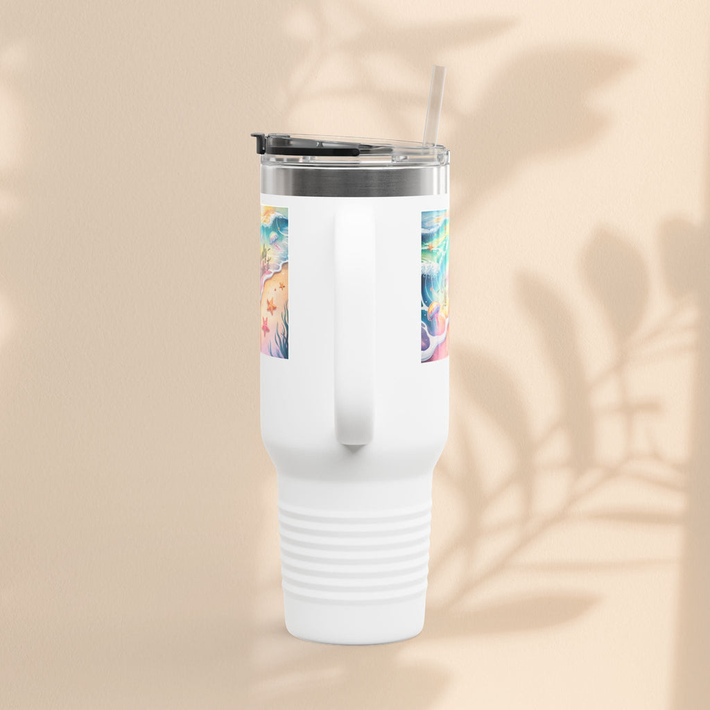 Ocean Vibes Insulated Travel Mug, 40oz