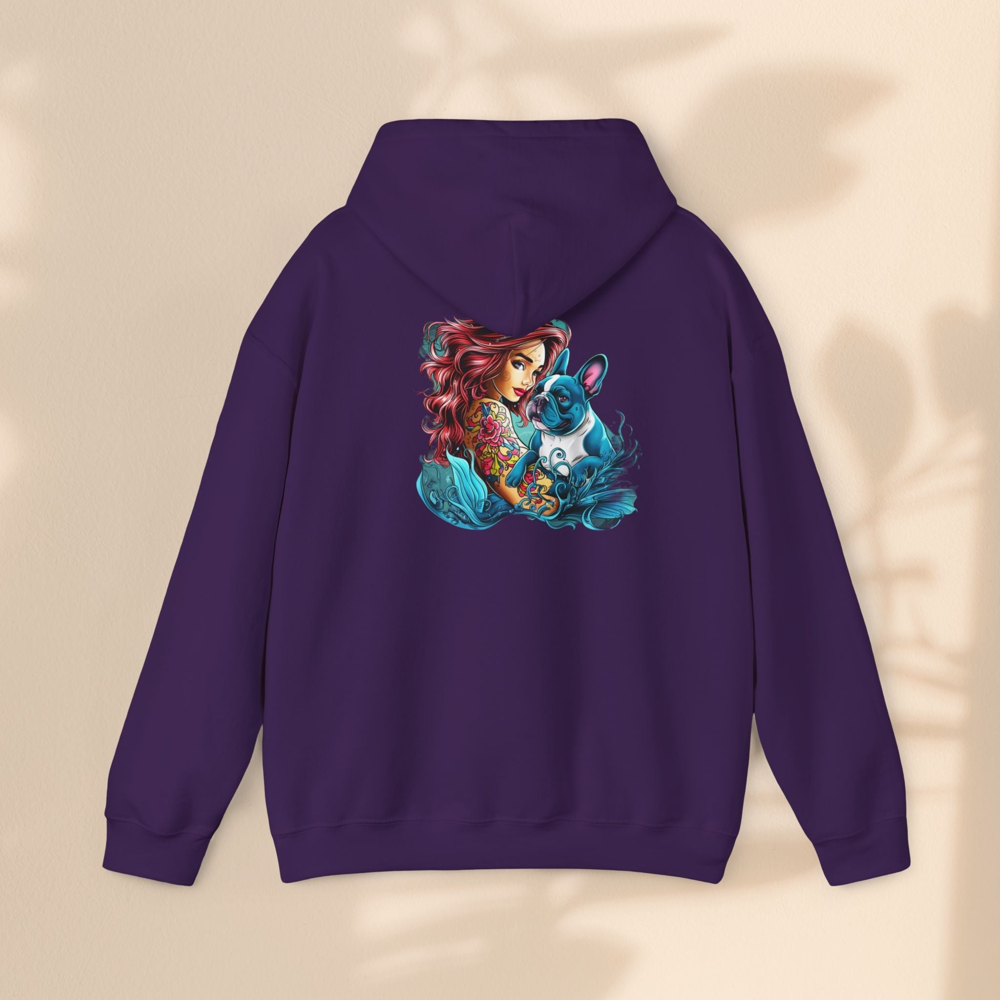 Heavy Blend™ Hooded Sweatshirt - Frenchie Tatoo