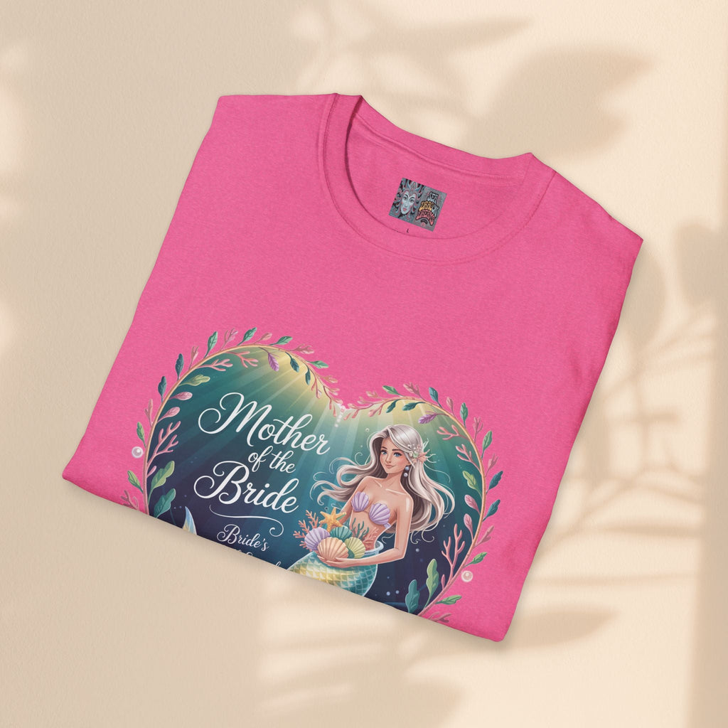 Mother of the Bride Mermaid Unisex Softstyle T-Shirt