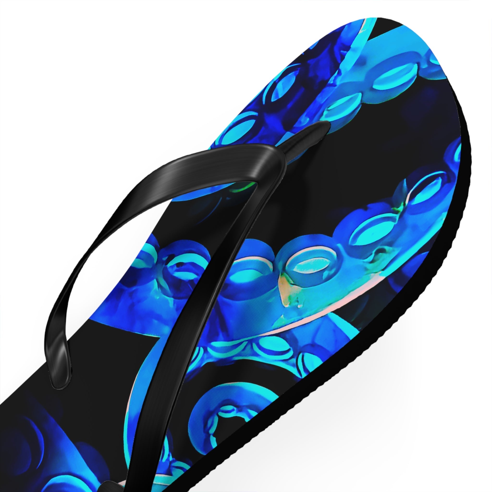 Octopus Delight Flip Flops – Colorful Ocean Beach Sandals