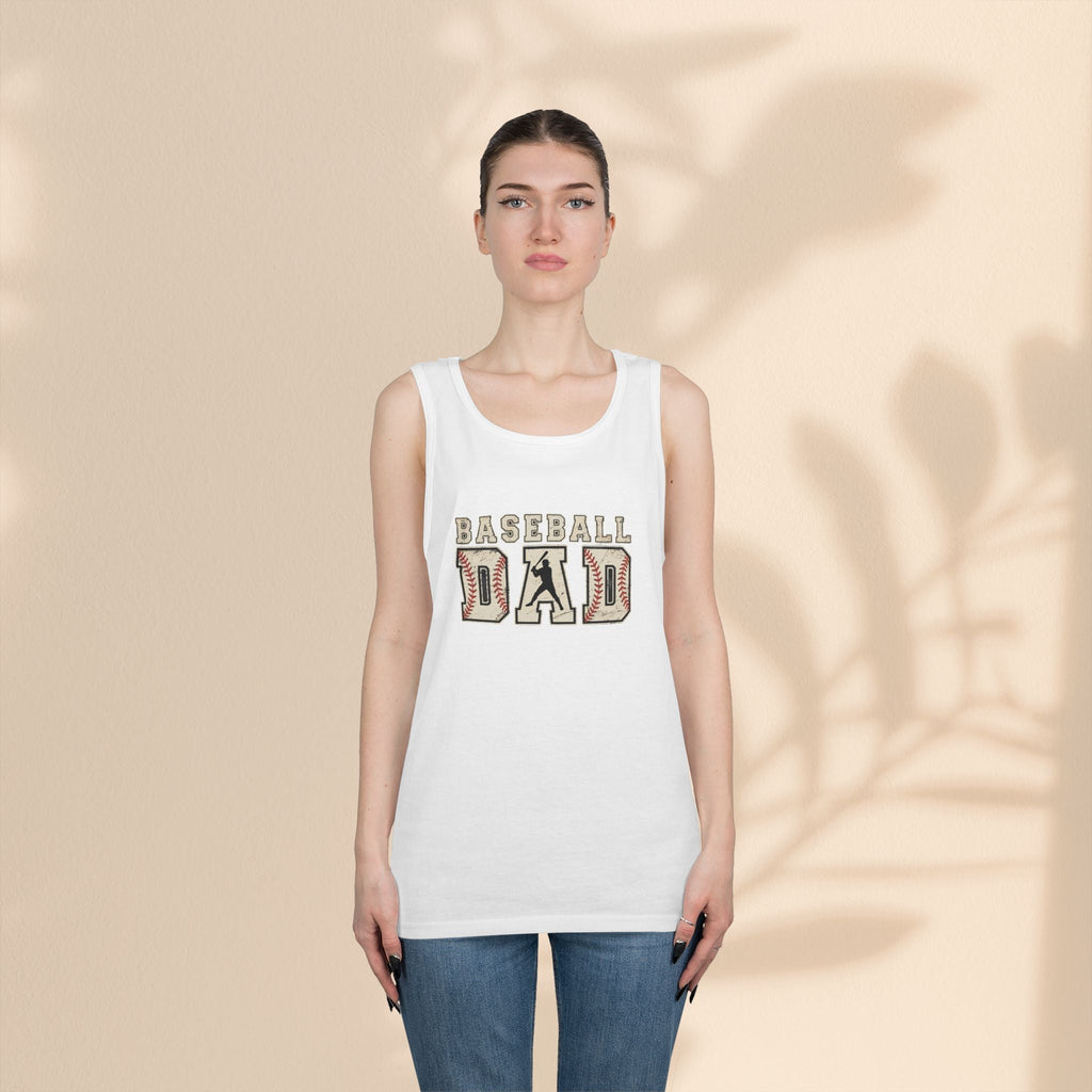 Baseball Dad Tank Top | Men’s Cotton Tank for Game Day & BBQ