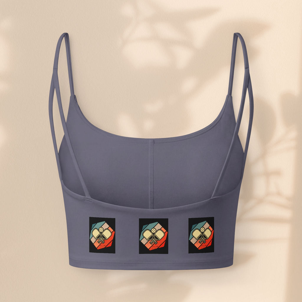 Luxe Crop Bra — Paddleball Bliss