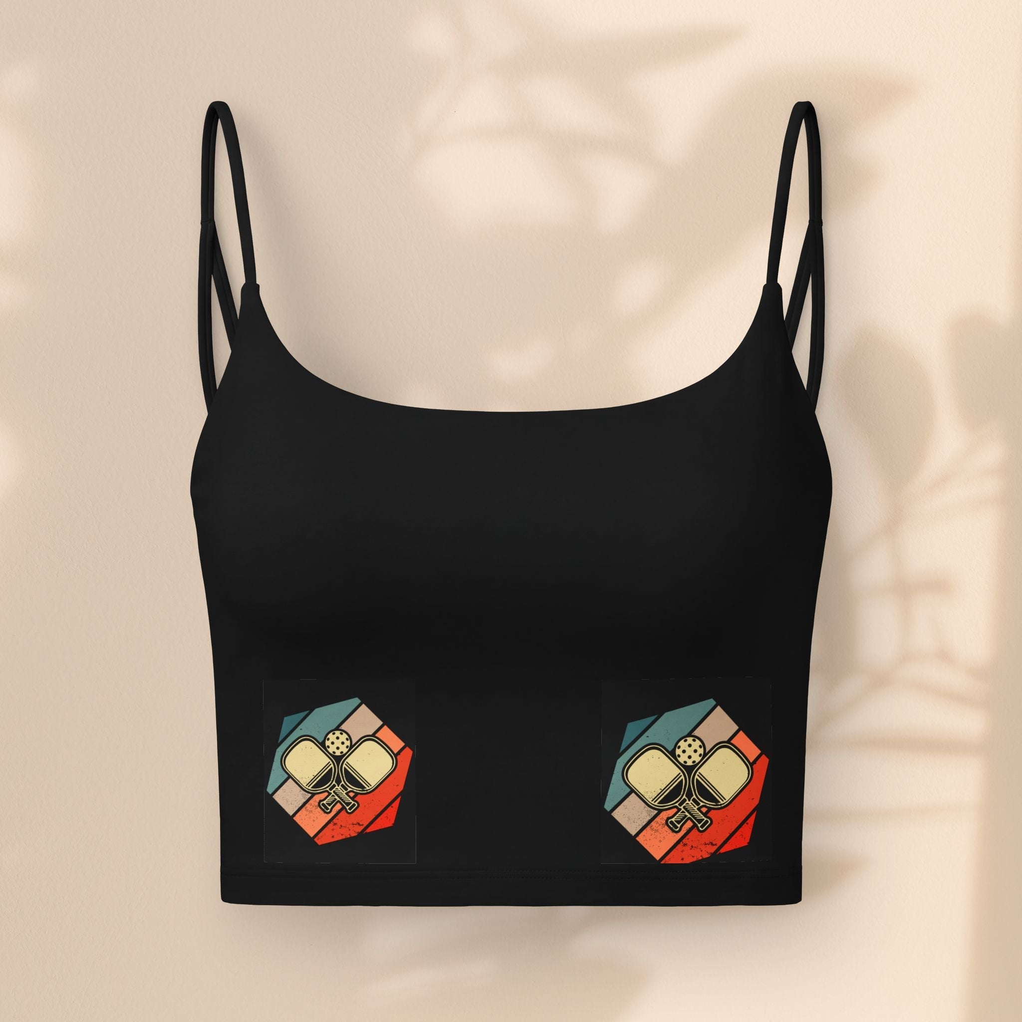 Luxe Crop Bra — Paddleball Bliss