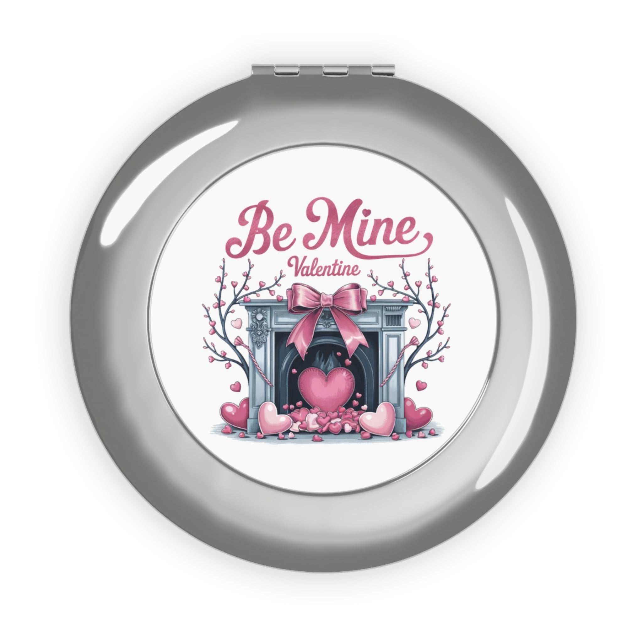Compact Travel Mirror - Be Mine Valentine