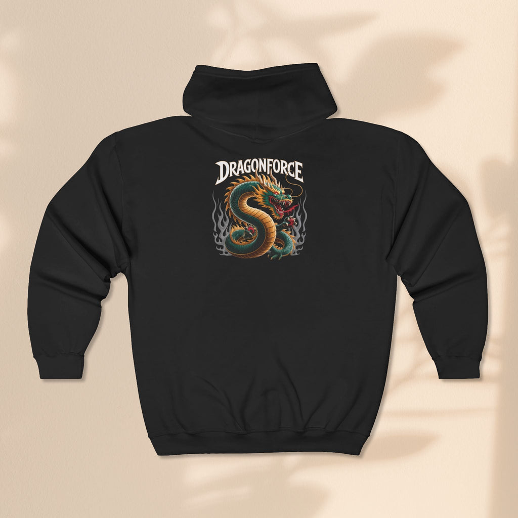 Dragon Force - Unisex Heavy Blend™ Full Zip Hooded Sweatshirt