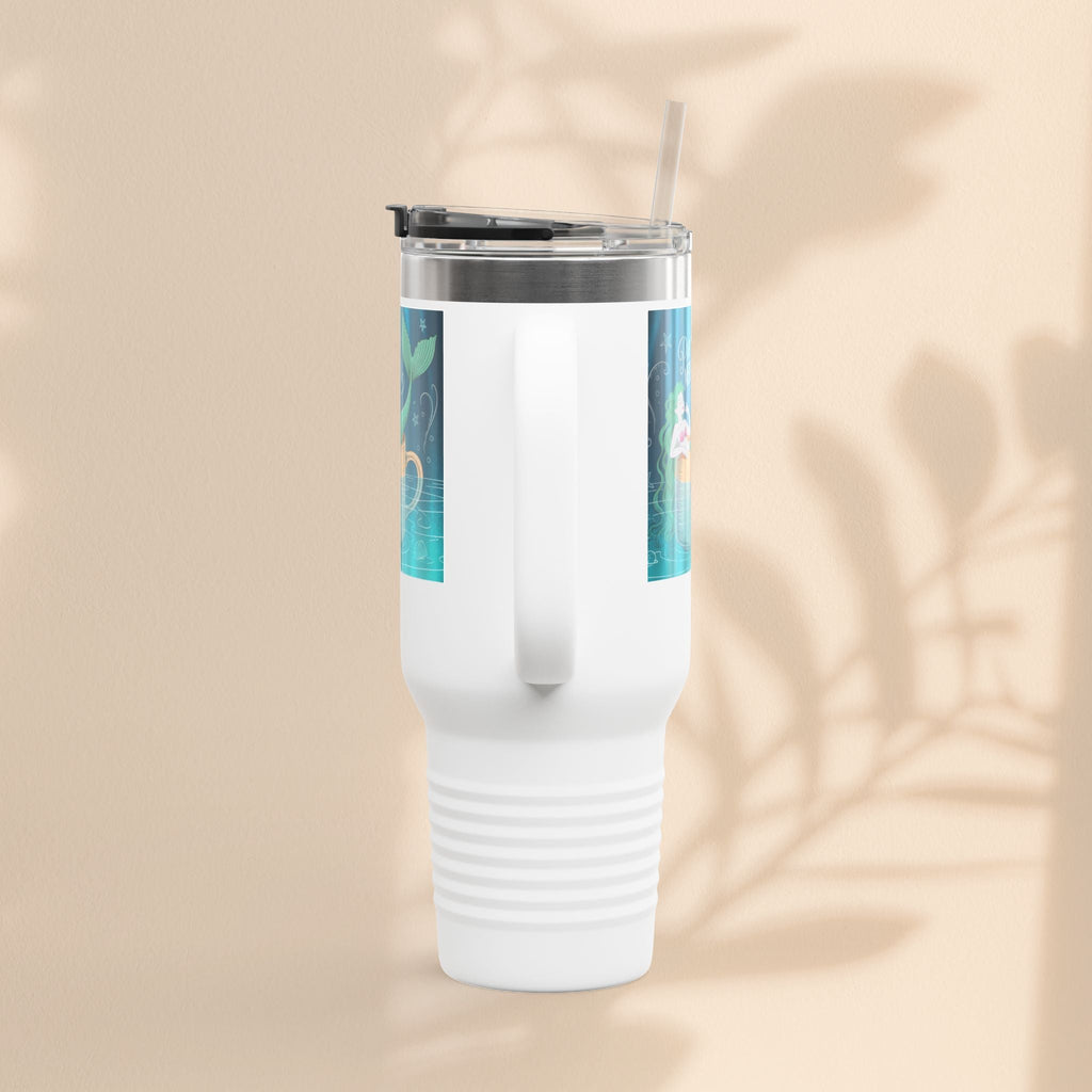 Charming Mermaid Insulated Travel Mug, 40oz - Perfect for Road Trips, Beach Days, and Gifts for Ocean Lovers, Travel Mug, Unique [...]