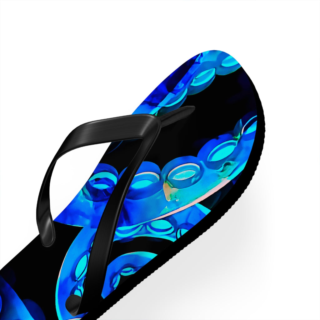 Octopus Delight Flip Flops – Colorful Ocean Beach Sandals