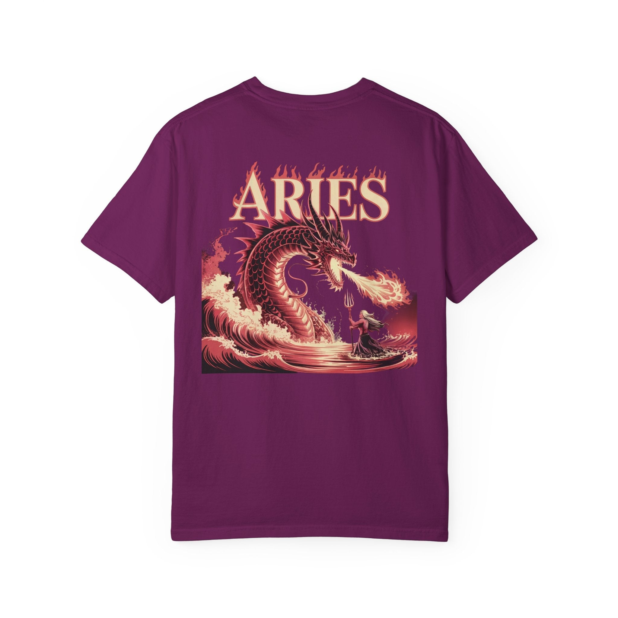 Aries Graphic T-Shirt: Unisex Astrology Tee, Zodiac Shirt for Birthdays & Everyday Wear, Perfect Gift for Aries Friends