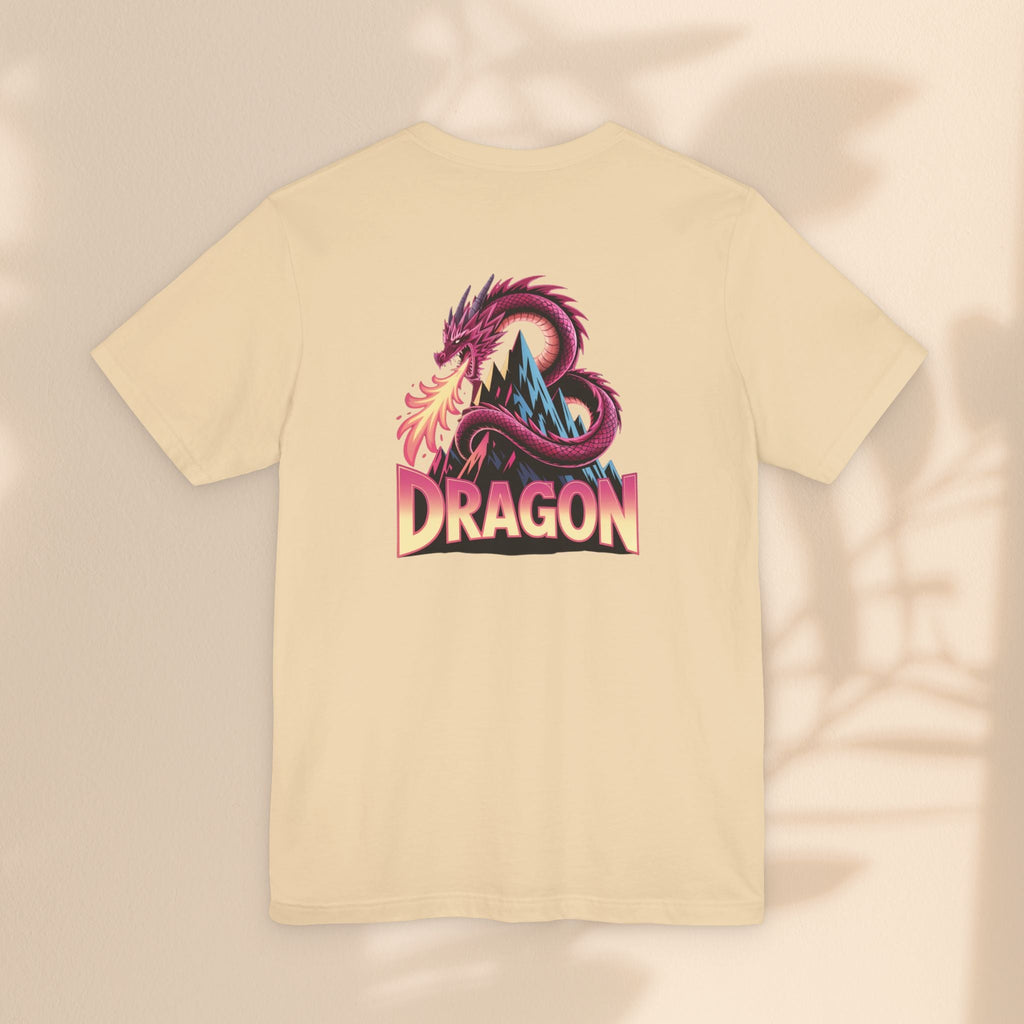 Dragon Graphic Tee, Unisex T-Shirt, Fantasy Shirt, Gift for Gamers, Dragon Lovers Shirt, Casual Wear, Unique Apparel