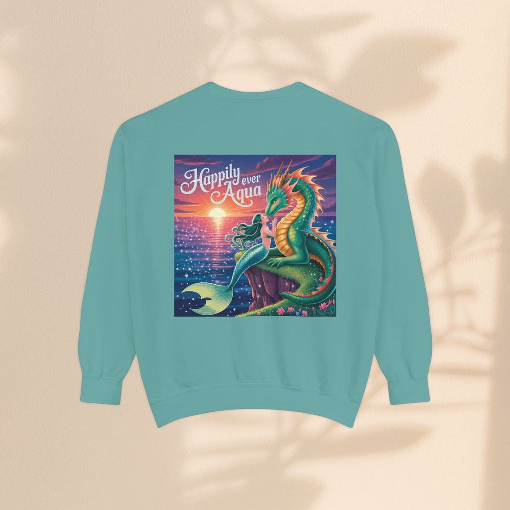 Happily Ever Aqua Sweatshirt, Unisex Garment-Dyed Pullover, Cozy Sweatshirt for Ocean Lovers, Ideal Gift for Fantasy Fans, Perfect for [...]