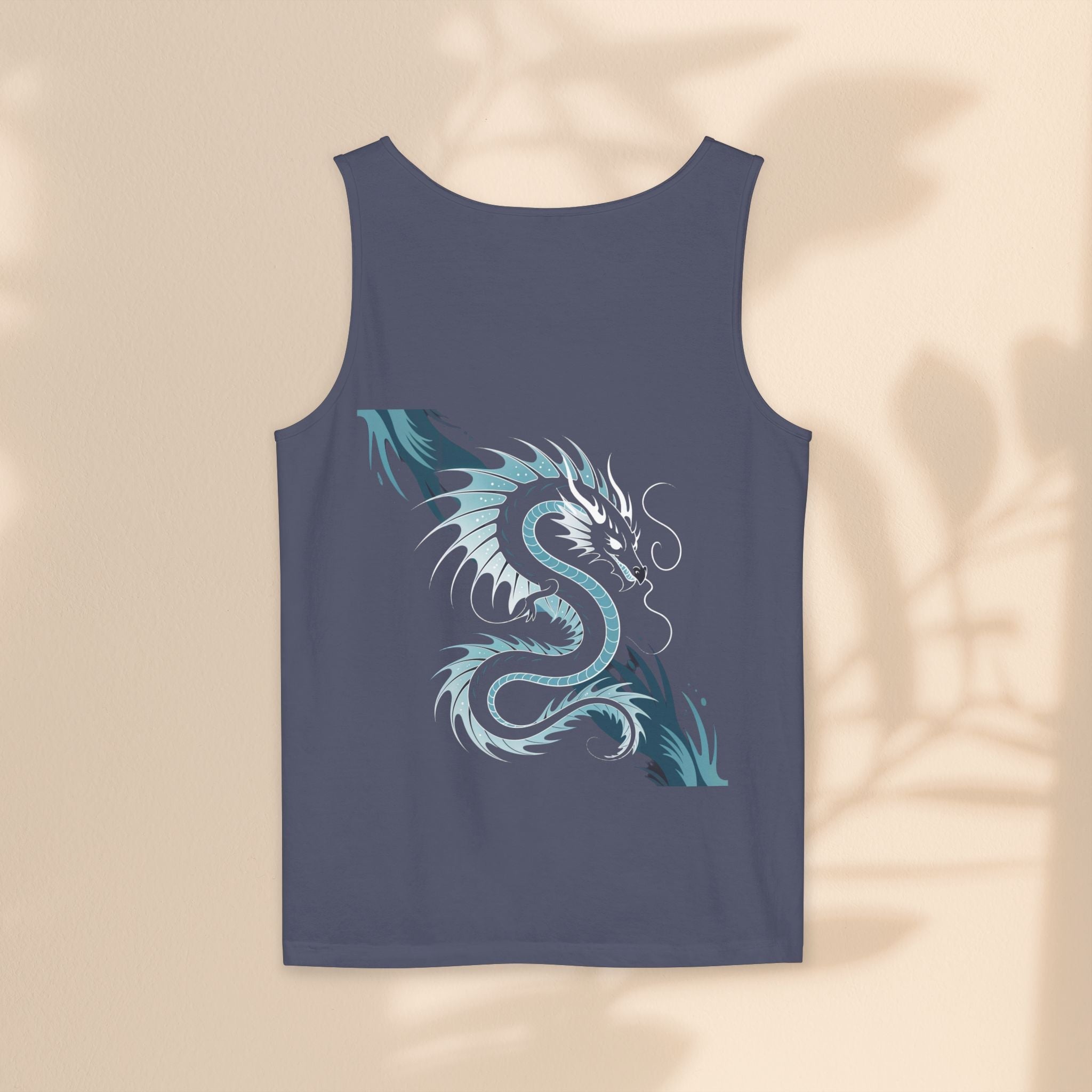 Dragon Art Unisex Tank Top - Stylish Summer Wear, Festival Apparel, Gift for Art Lovers, Beach Outfits, Cool Graphic Shirt