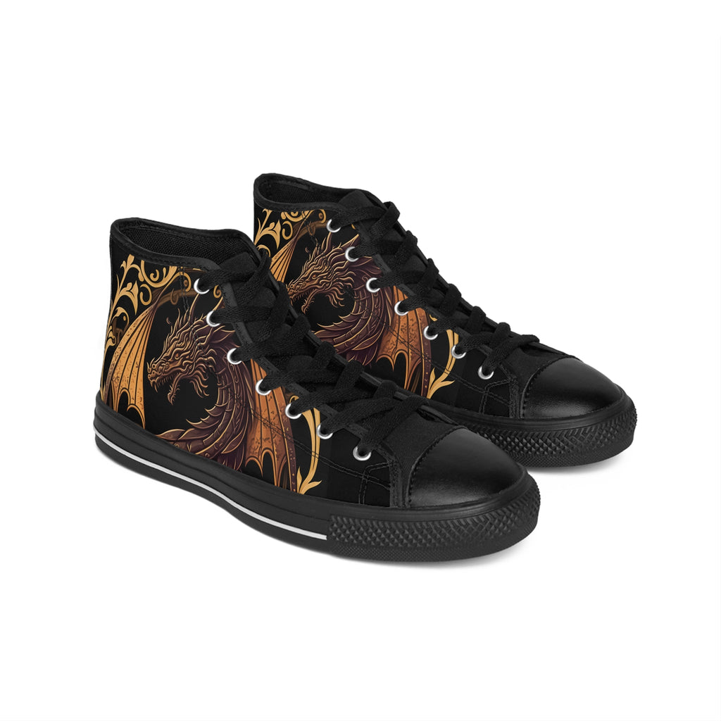 Golden Dragon Elegance Sneakers
