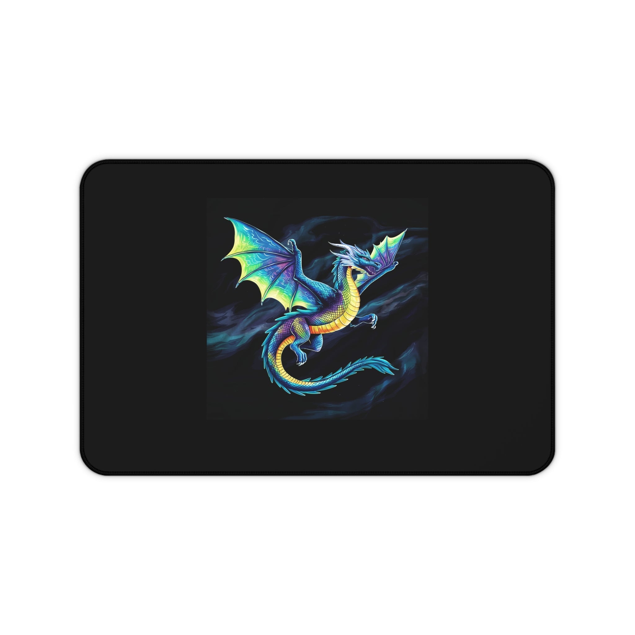 Desk Mat - Dragon on Black