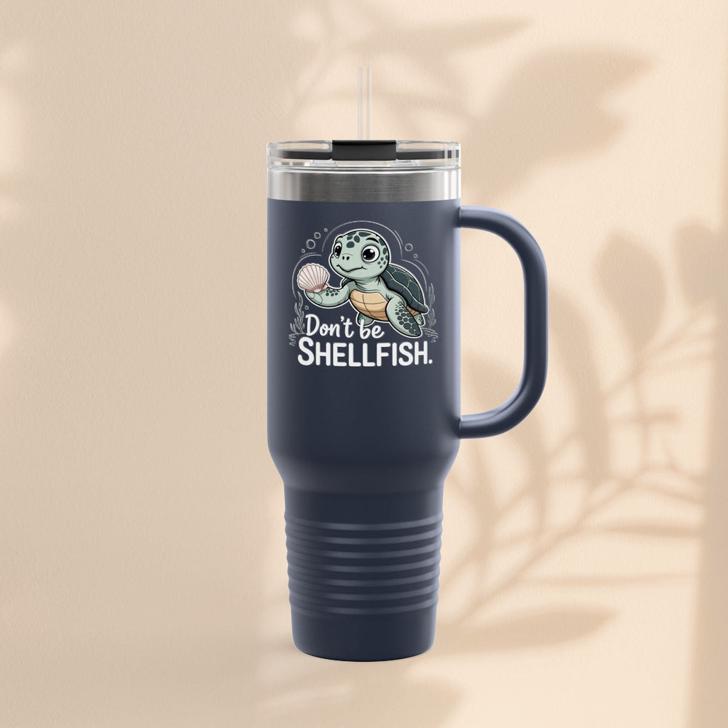 Don't Be Shellfish Insulated Travel Mug, 40oz
