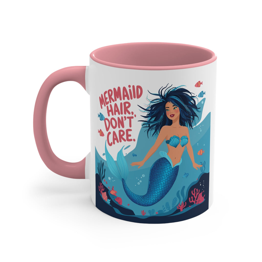 Mermaid Hair 11oz Accent Mug – Ocean Lover Gift