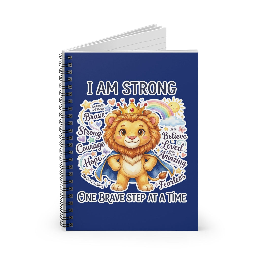 I Am Strong Lion Notebook | Brave Buddies™