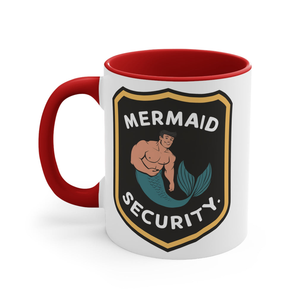 Mermaid Security Accent Mug – Funny Ocean Gift